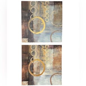 Canvas Abstract Wall Art (Set of 2)